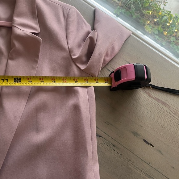 AllSaints Aleida Lilac Pink Tri Blazer Size US 6 - Picture 11 of 11
